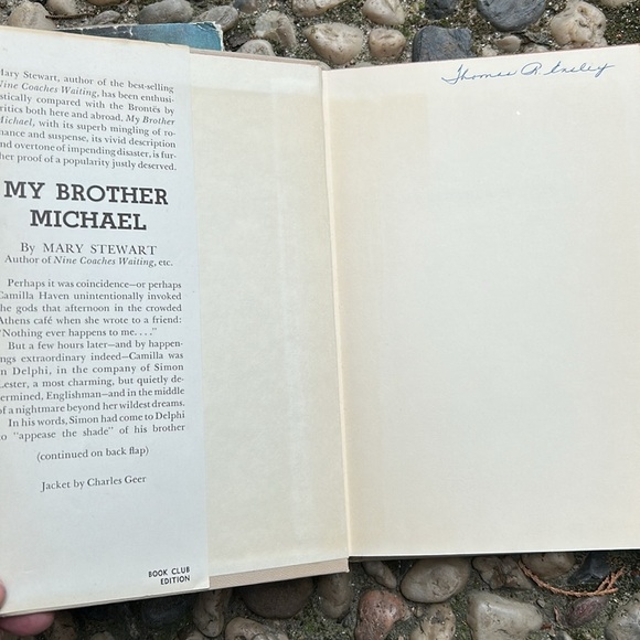 Vintage 60s Mary Stewart This Rough Magic & My Brother Michael Hardback Books - Picture 6 of 13